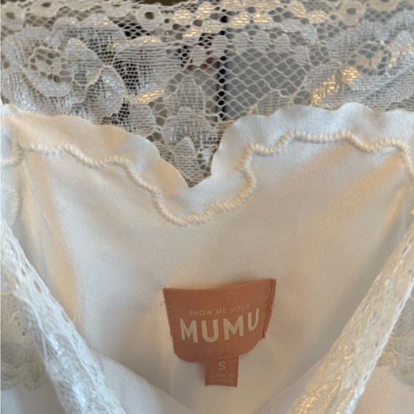 Show Me Your MuMu White Lace Dress - Picture 7 of 10